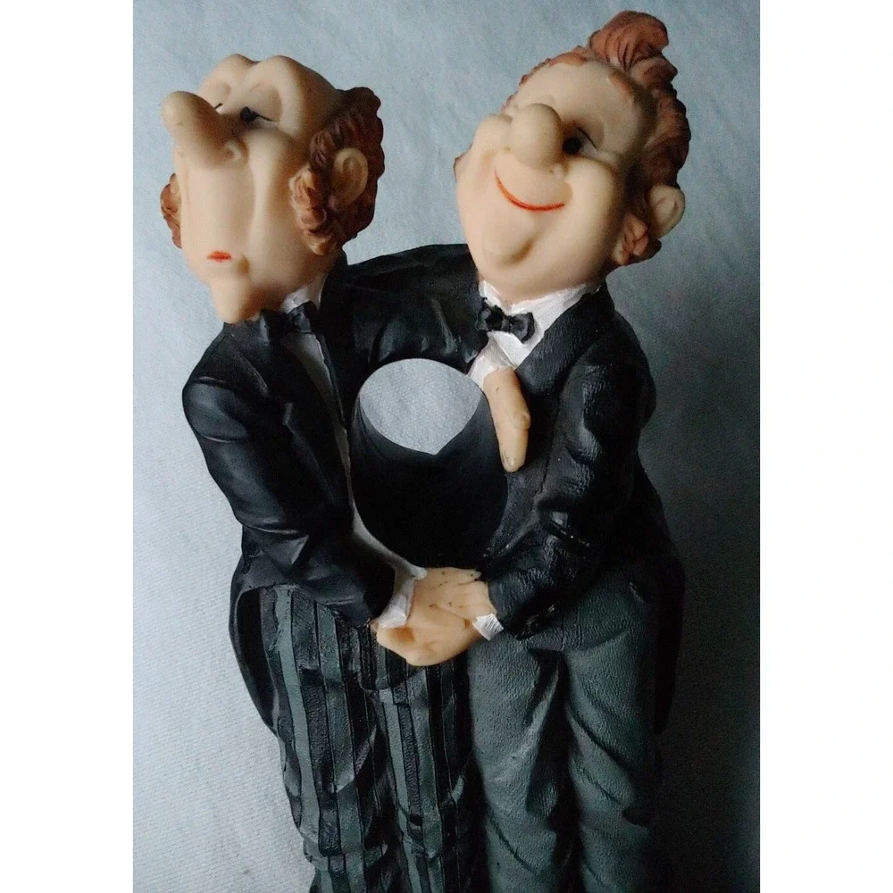 Miko James and Friend Butler Wine Balance Bottle Holder 1990's 10